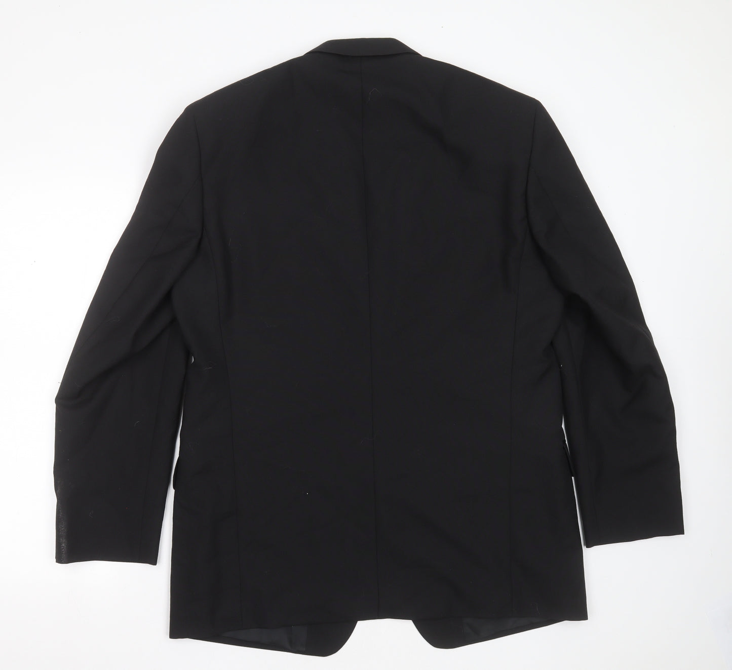 cito citterio Mens Black  Wool Jacket Suit Jacket Size 42