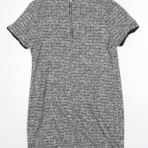 New Look Womens Multicoloured  Polyester A-Line  Size 12  Crew Neck