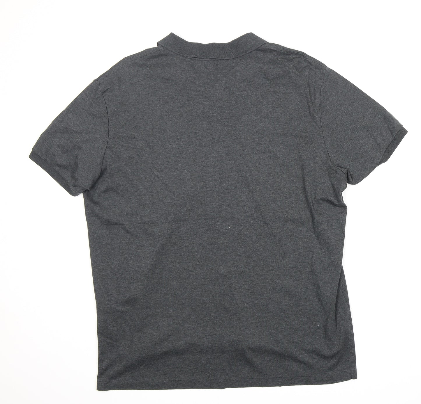 Ralph Lauren Mens Grey  100% Cotton  Polo Size 2XL Collared Button - very soft