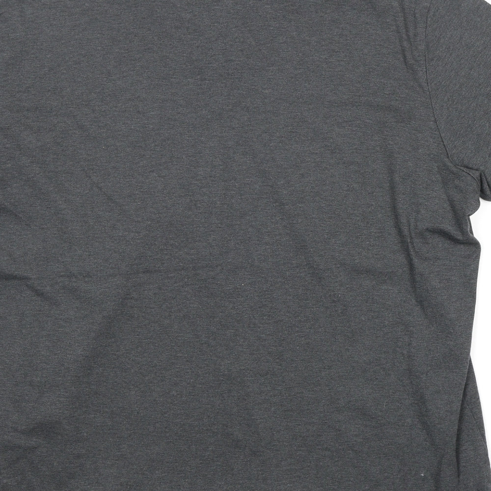 Ralph Lauren Mens Grey  100% Cotton  Polo Size 2XL Collared Button - very soft