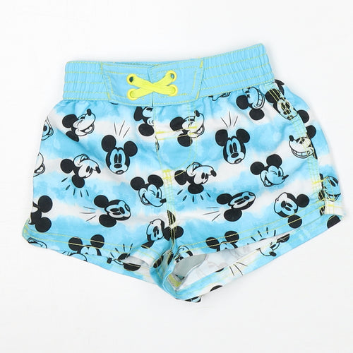 Disney Baby Blue  Polyester Jogger Trousers Size 24 Months   - Mickey