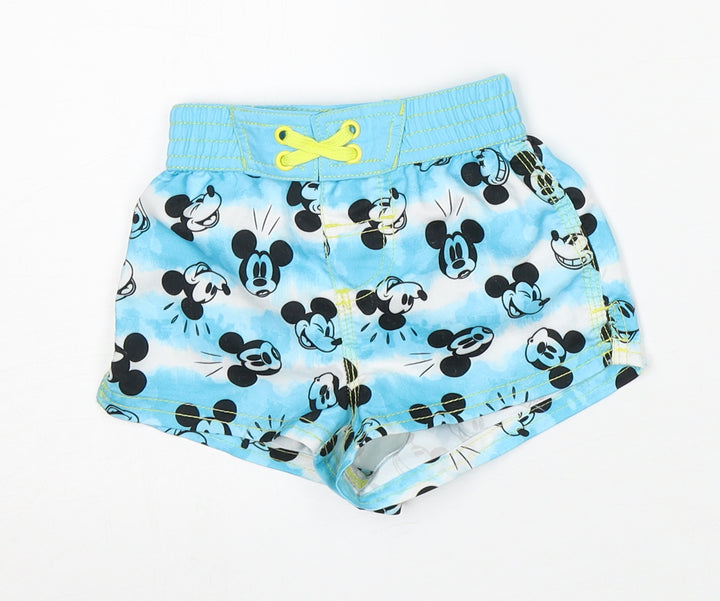 Disney Baby Blue  Polyester Jogger Trousers Size 24 Months   - Mickey