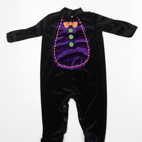 InCharacter Costumes Boys Black  Polyester Pullover Dress Shirt One Size Crew Neck  - Halloween