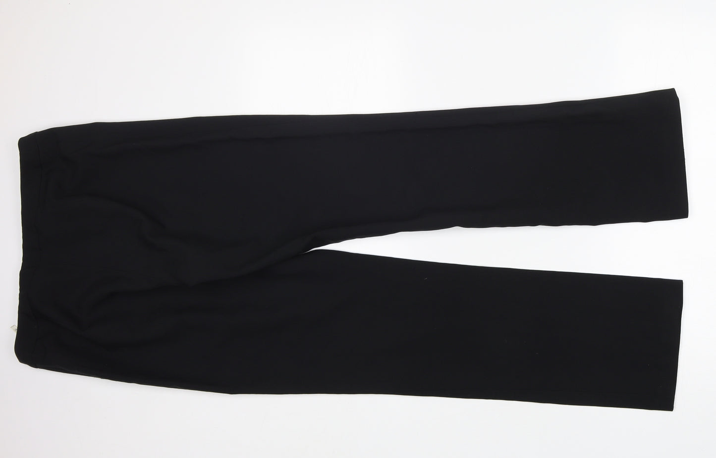 Dorothy Perkins Womens Black  Polyester Trousers  Size 10 L30 in Regular Zip - work formal office