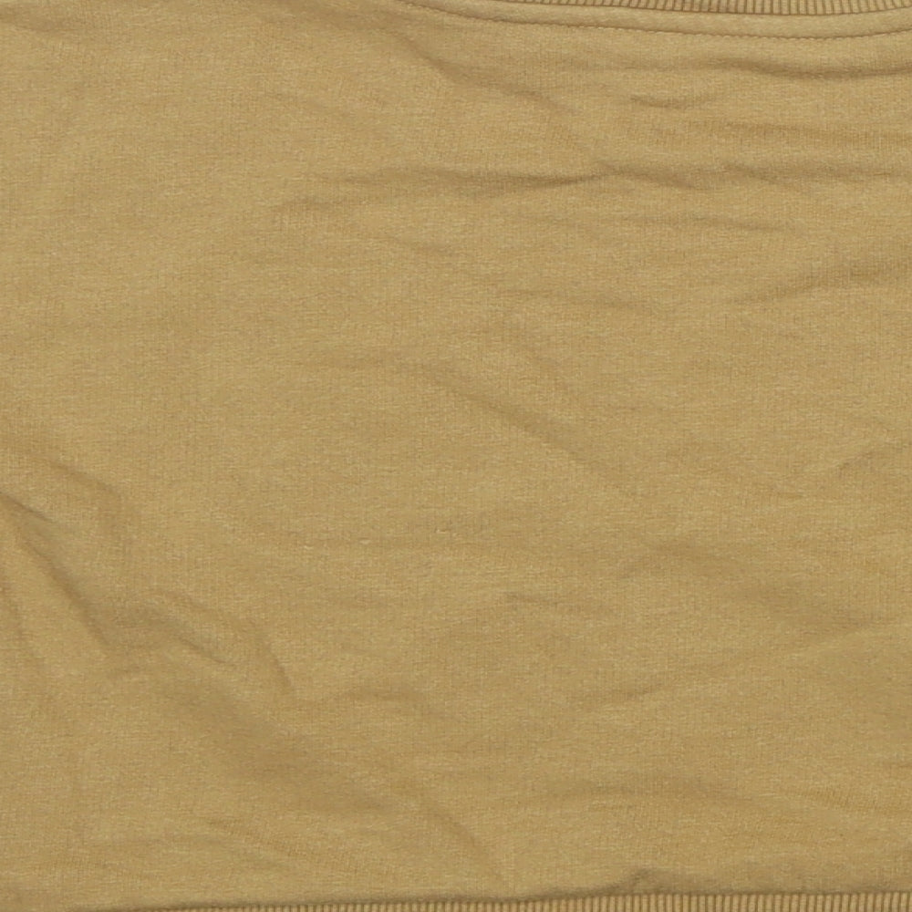 Preworn Boys Brown  Polyester Pullover Hoodie Size 2-3 Years   - Soft