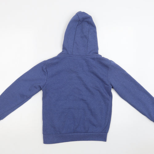 Primark Girls Blue  Cotton Pullover Hoodie Size 10-11 Years   - Colorado