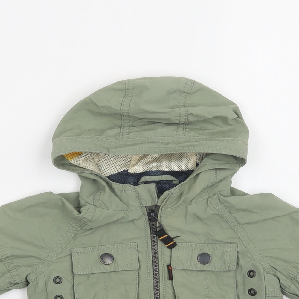 NEXT Baby Green   Basic Jacket Jacket Size 3-6 Months   Zip