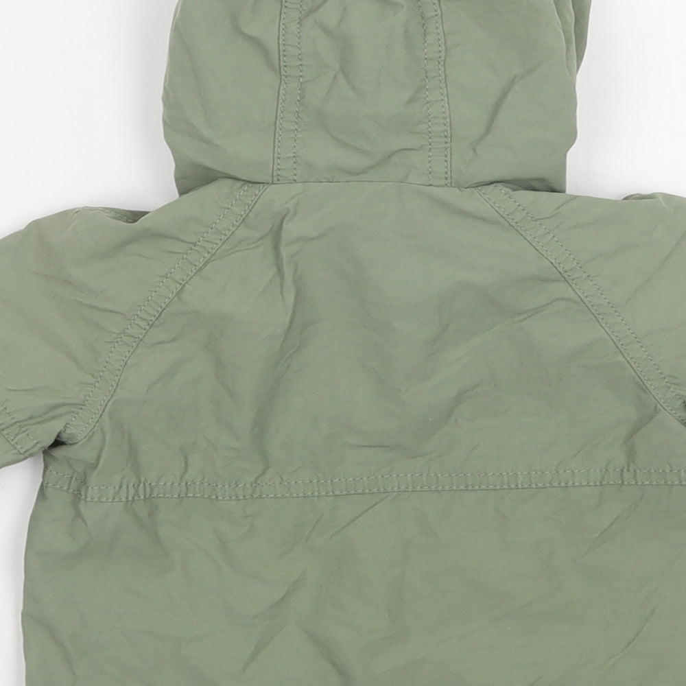 NEXT Baby Green   Basic Jacket Jacket Size 3-6 Months   Zip