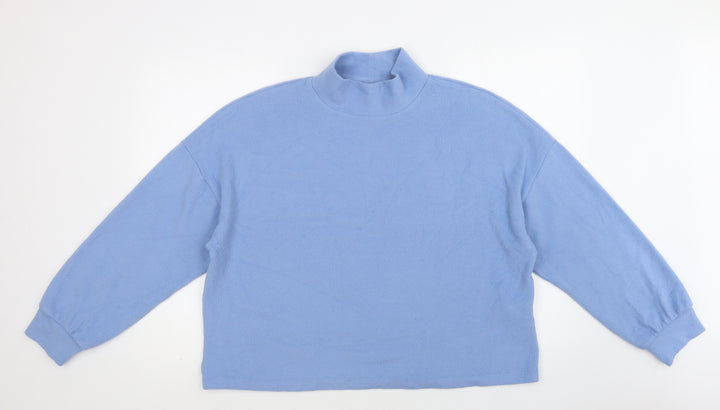 New Look Womens Blue  Polyester Top Lounge Set Size L