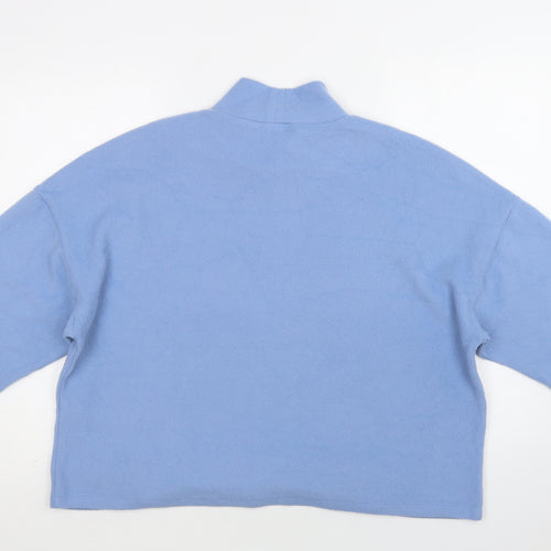 New Look Womens Blue  Polyester Top Lounge Set Size L