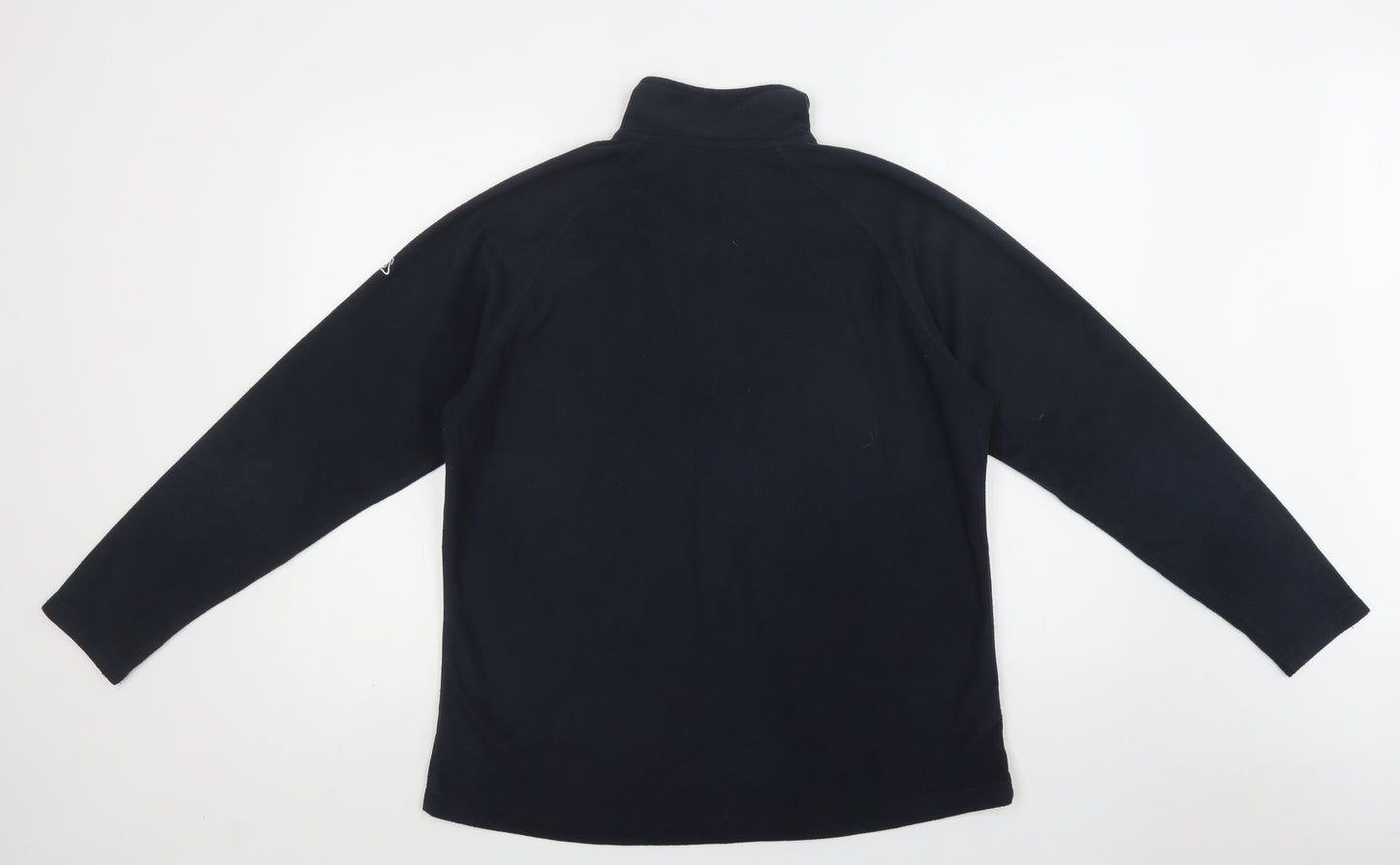 Craghoppers Womens Blue  Polyester Henley Sweatshirt Size 16  Zip