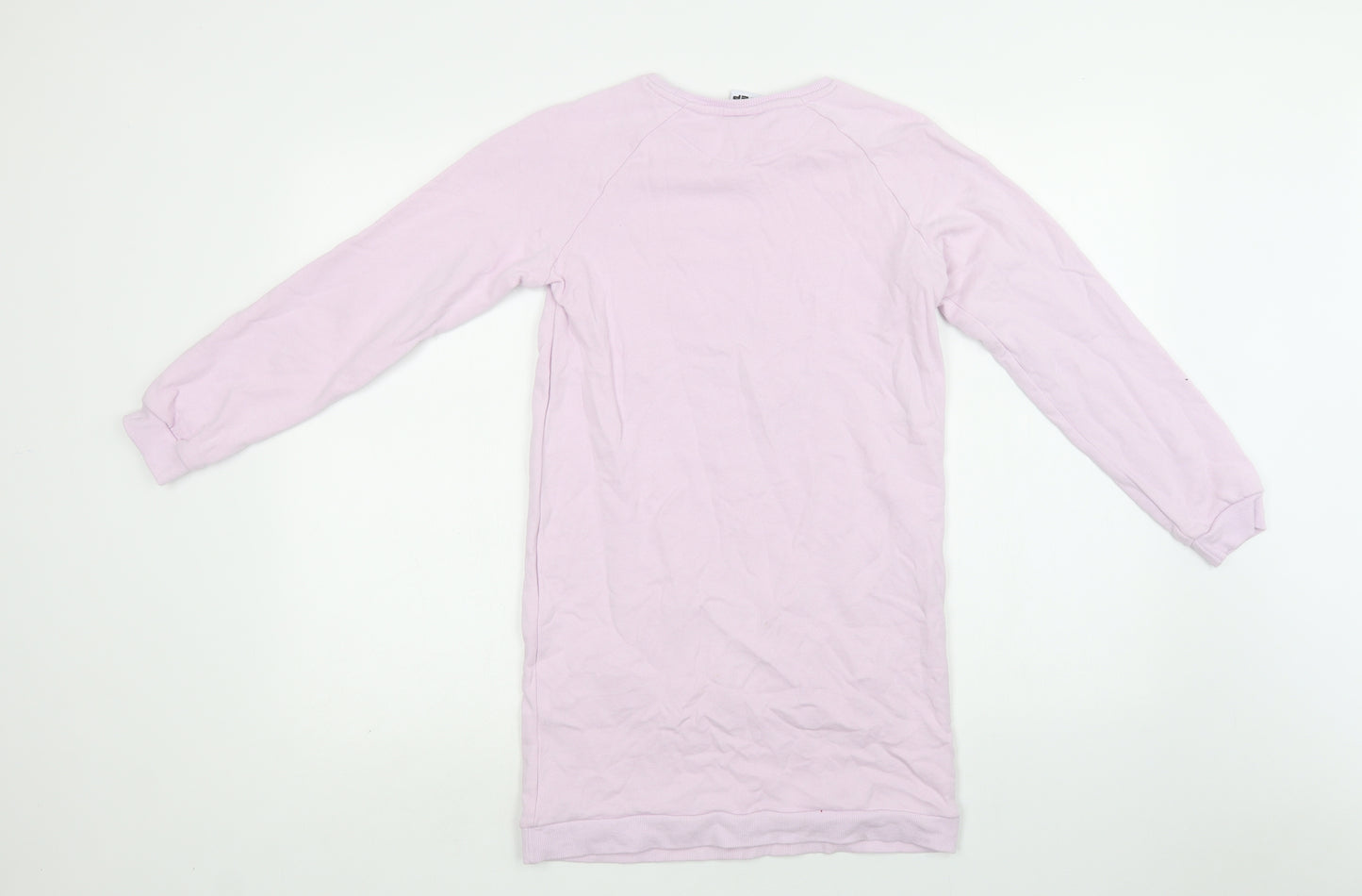 George Girls Purple  Cotton Tunic Sweatshirt Size 11-12 Years