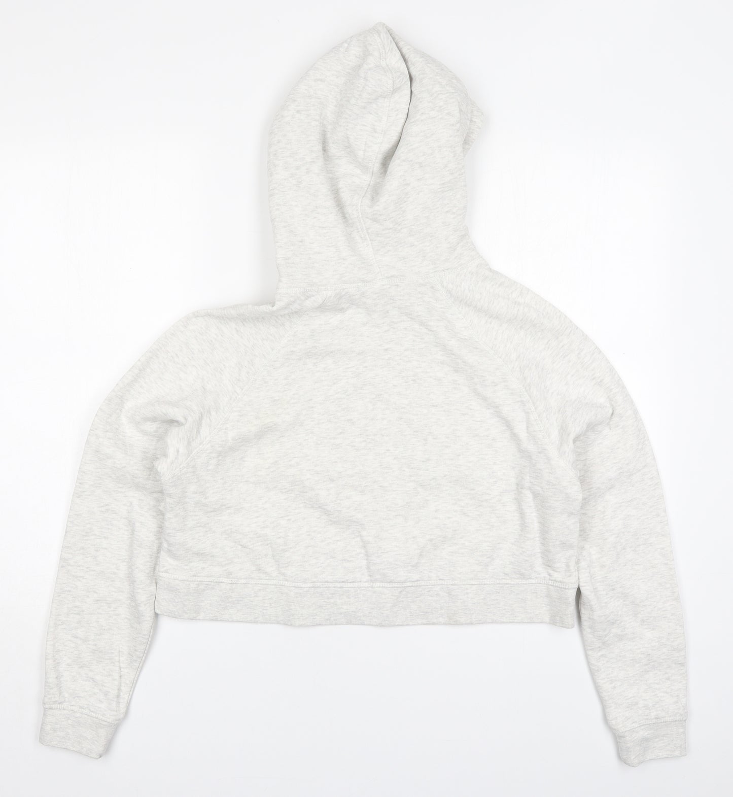 H&M Womens Grey  Cotton Pullover Hoodie Size XS  Pullover
