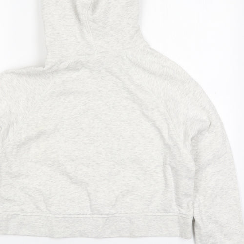 H&M Womens Grey  Cotton Pullover Hoodie Size XS  Pullover