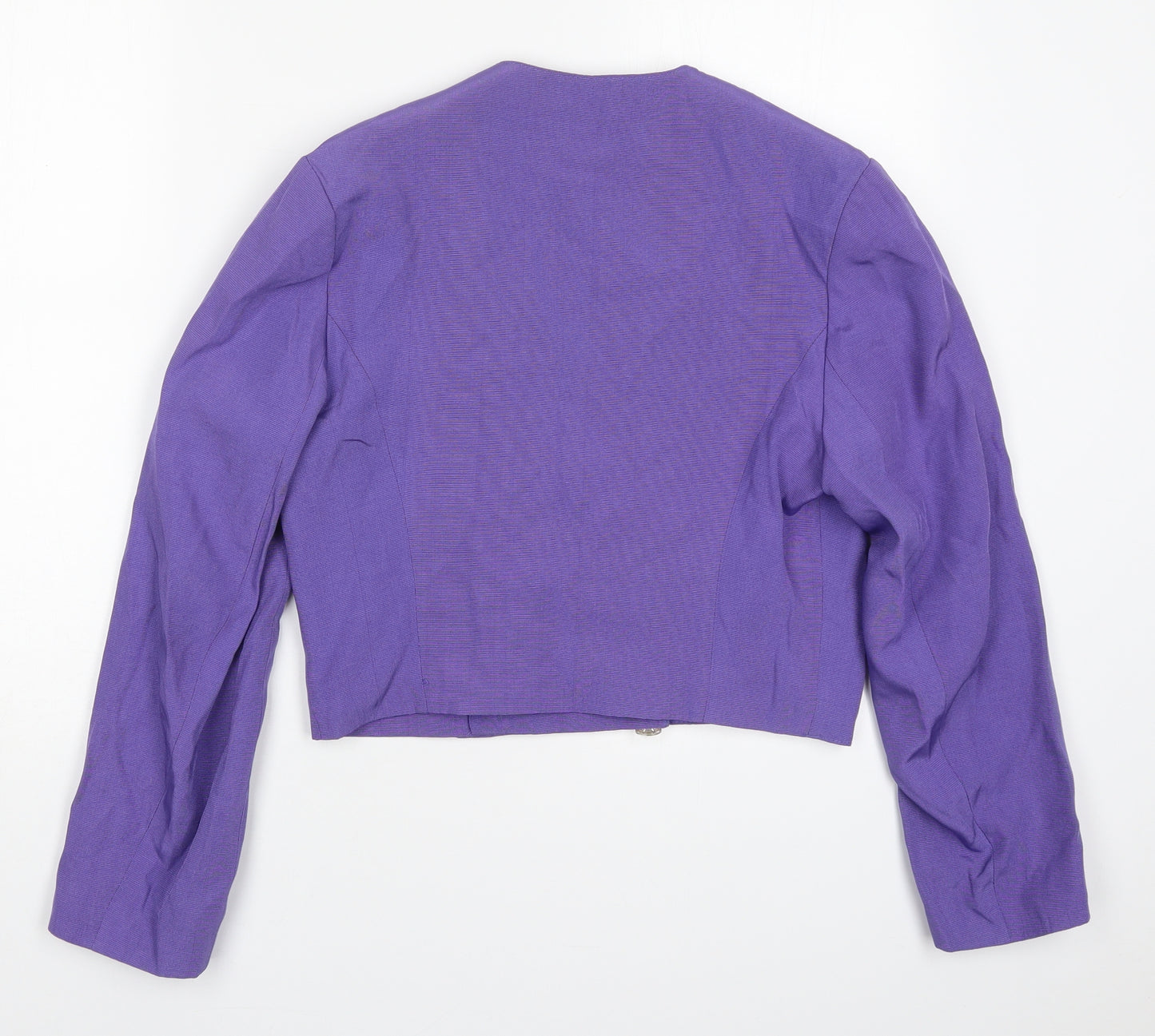 Hamells Womens Purple   Jacket  Size 12  Button