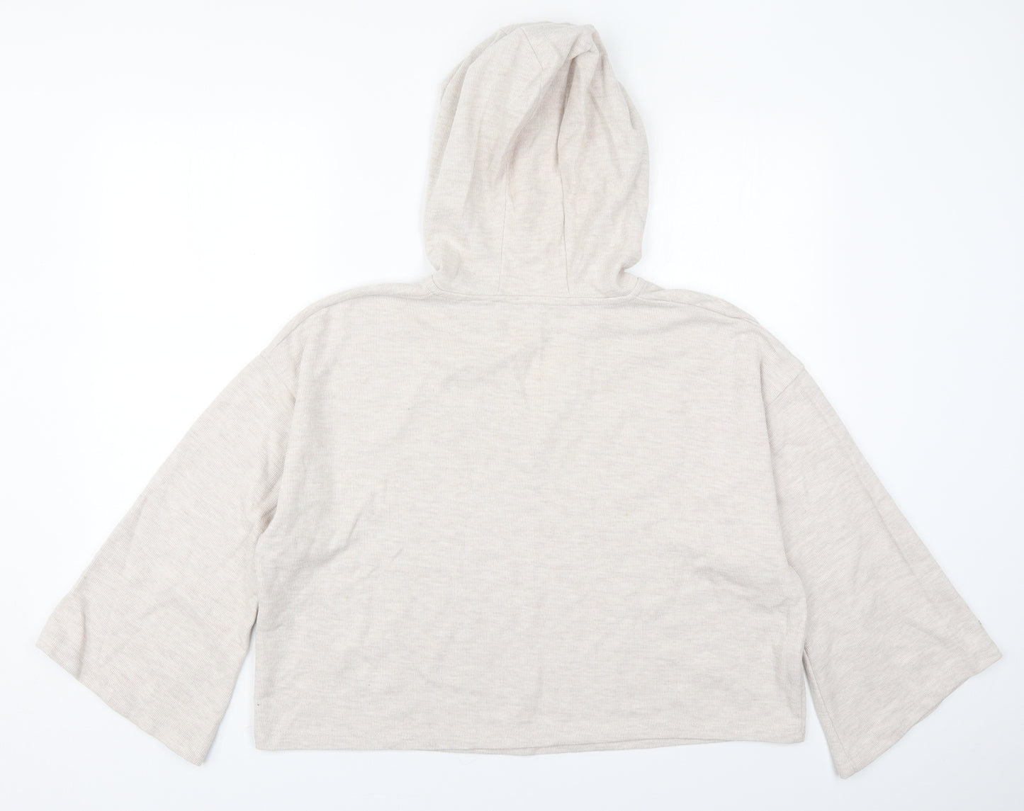 Primark Womens Beige  Polyester Pullover Hoodie Size 12  Pullover