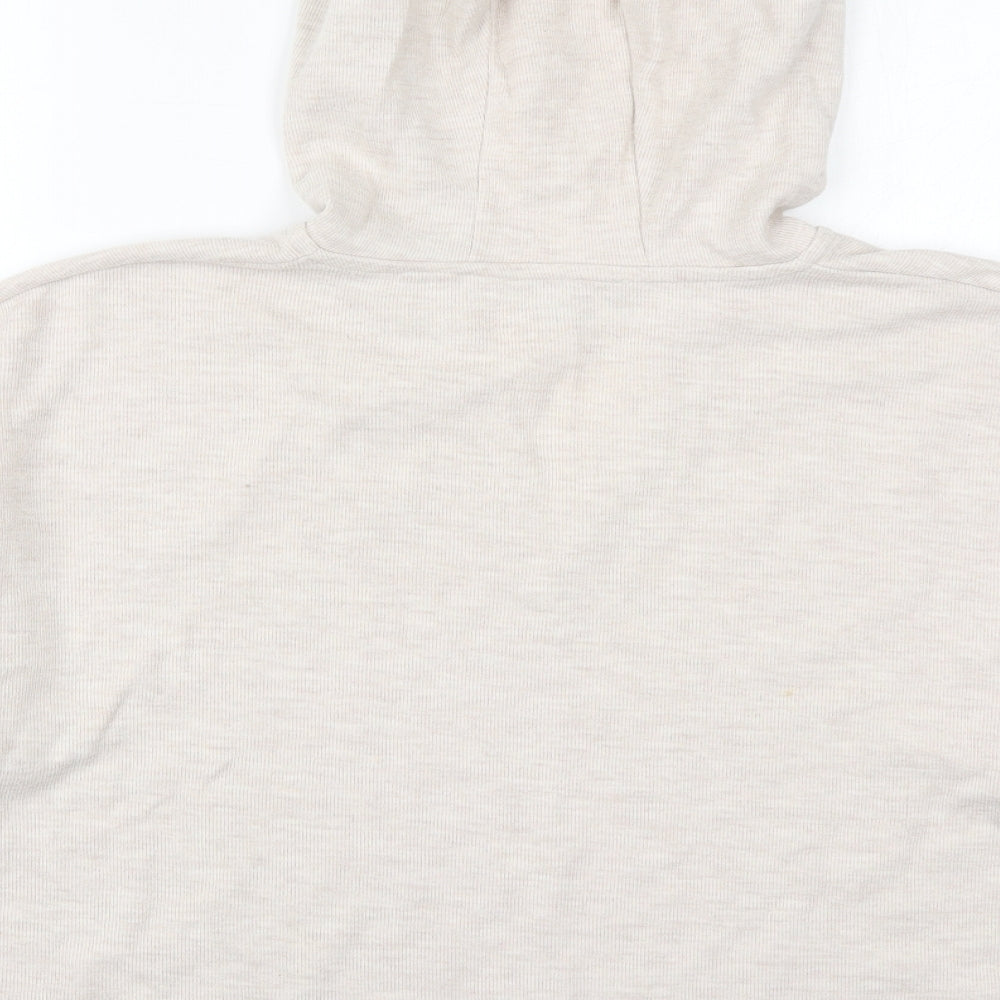 Primark Womens Beige  Polyester Pullover Hoodie Size 12  Pullover