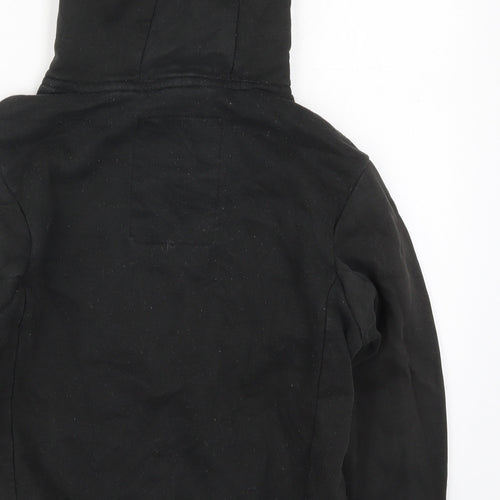 Ripstop Boys Black  Cotton Pullover Hoodie Size S  Pullover