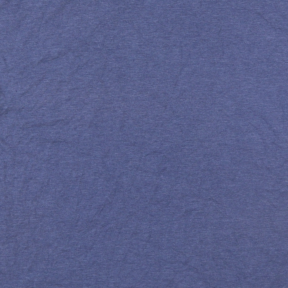 George Mens Blue  Cotton  T-Shirt Size S Crew Neck