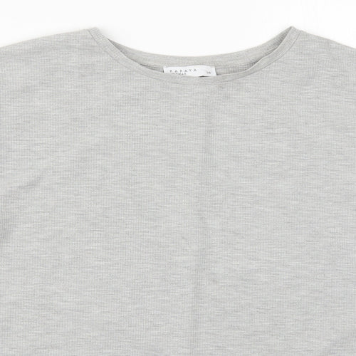 Papaya Womens Grey  Polyester Pullover Sweatshirt Size 14  Pullover