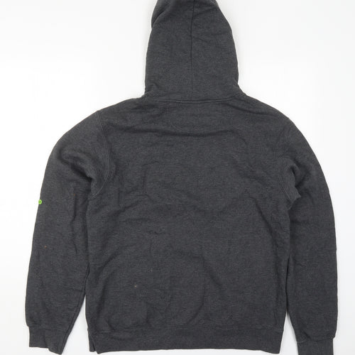 Port & Company Womens Grey  Polyester Pullover Hoodie Size M  Pullover - Cavalier Mom