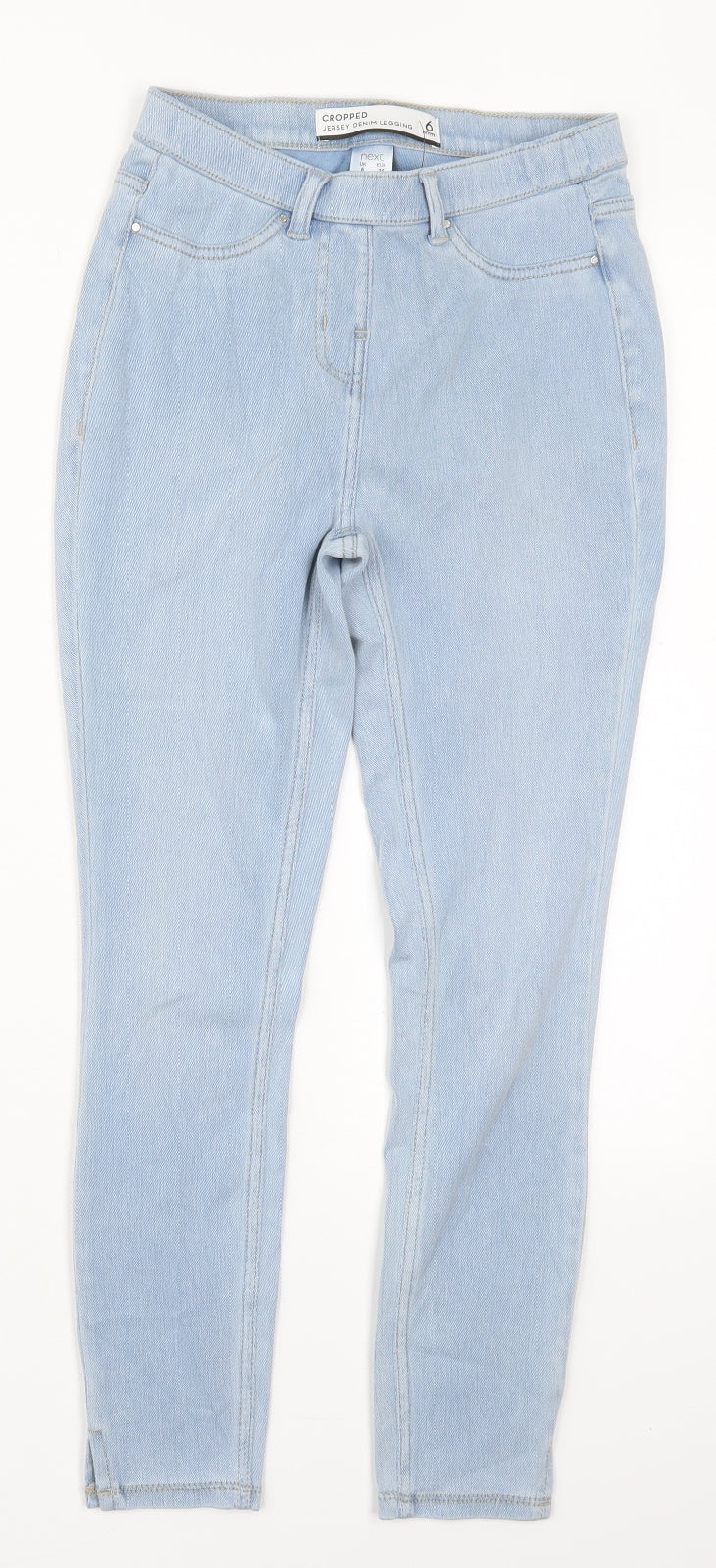NEXT Womens Blue  Cotton Jegging Jeans Size 6 L24 in Regular