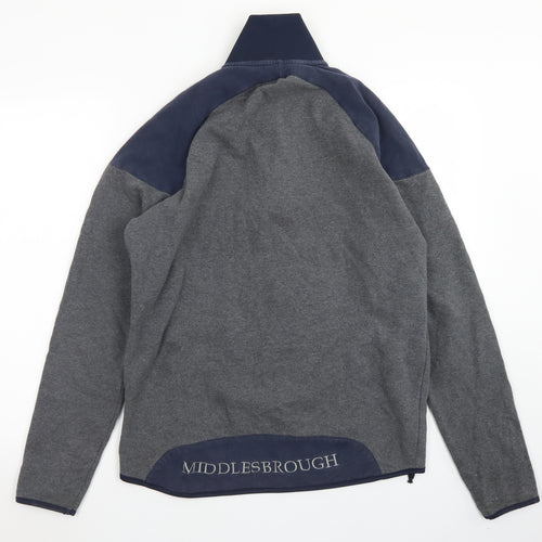 MF Official Mens Grey Camouflage Polyester Pullover Sweatshirt Size S