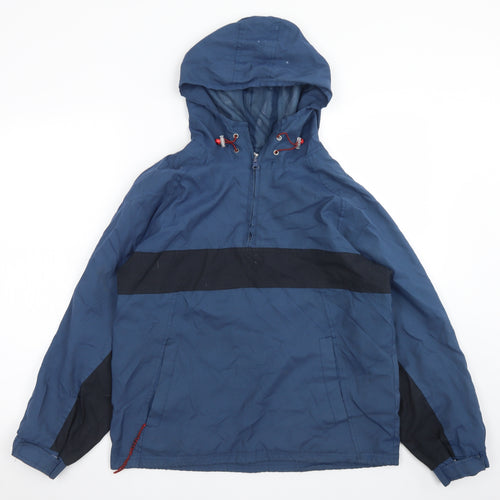 WS Sport Girls Blue   Anorak Jacket Size 11-12 Years  Zip