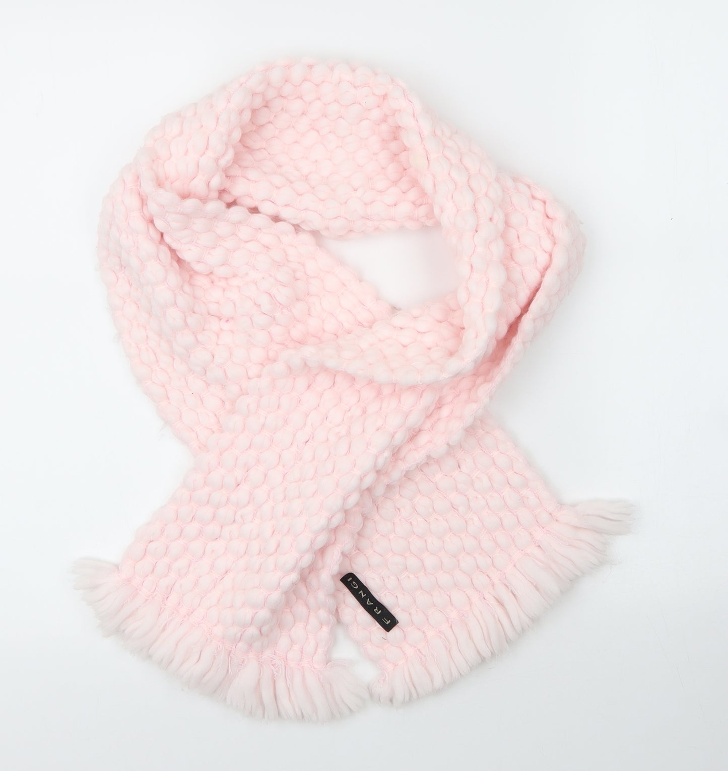 Frangi Unisex Pink  Polyester  Scarf