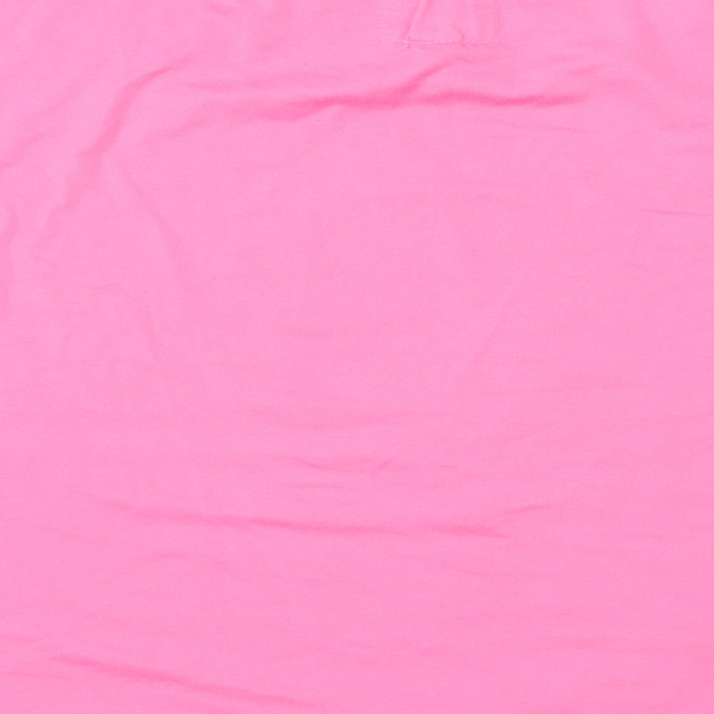 Chelsea Peers Womens Pink  Polyester Basic T-Shirt Size S Round Neck - PJ top