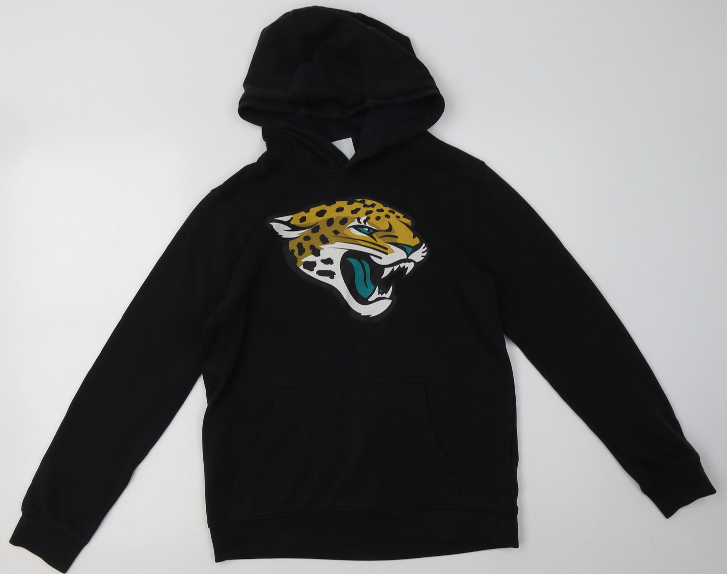 Team Apparel Boys Beige  Cotton Pullover Hoodie Size 14-15 Years  Pullover - Tiger