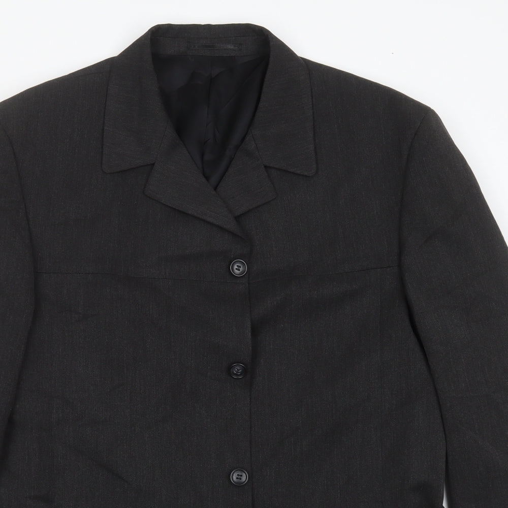 ARMANDO  Mens Grey  Polyester Jacket Suit Jacket Size 42