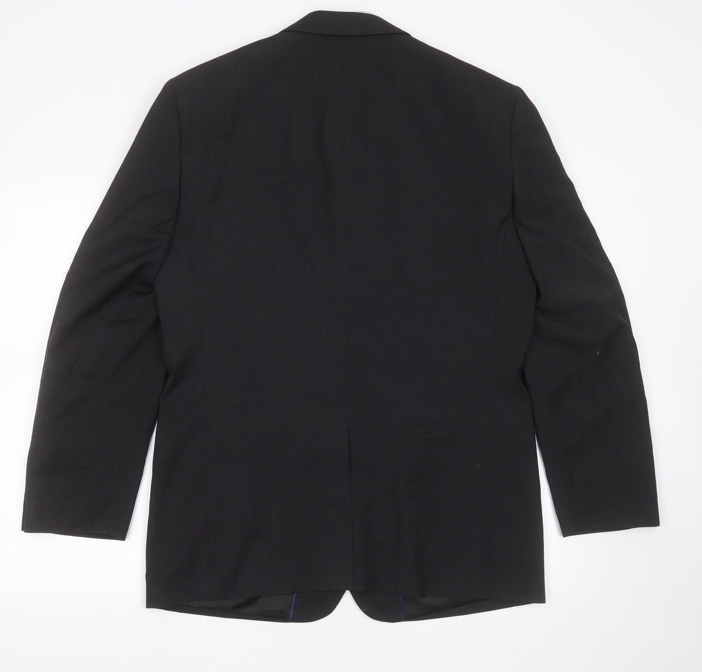 Brook Taverner Mens Grey  Polyester Jacket Suit Jacket Size 40