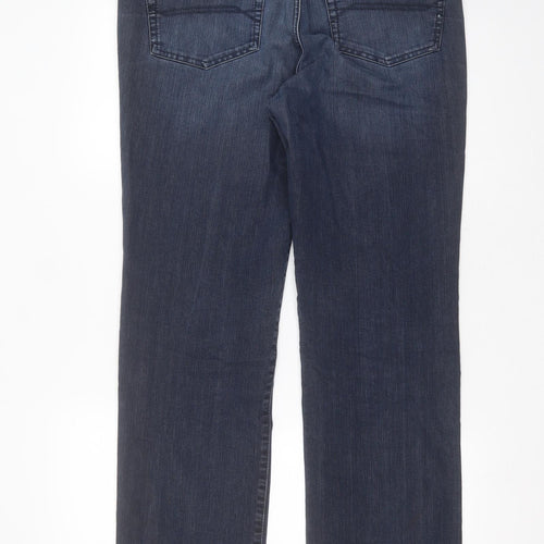 Bruhl Mens Blue  Cotton Straight Jeans Size 36 in L31 in Regular