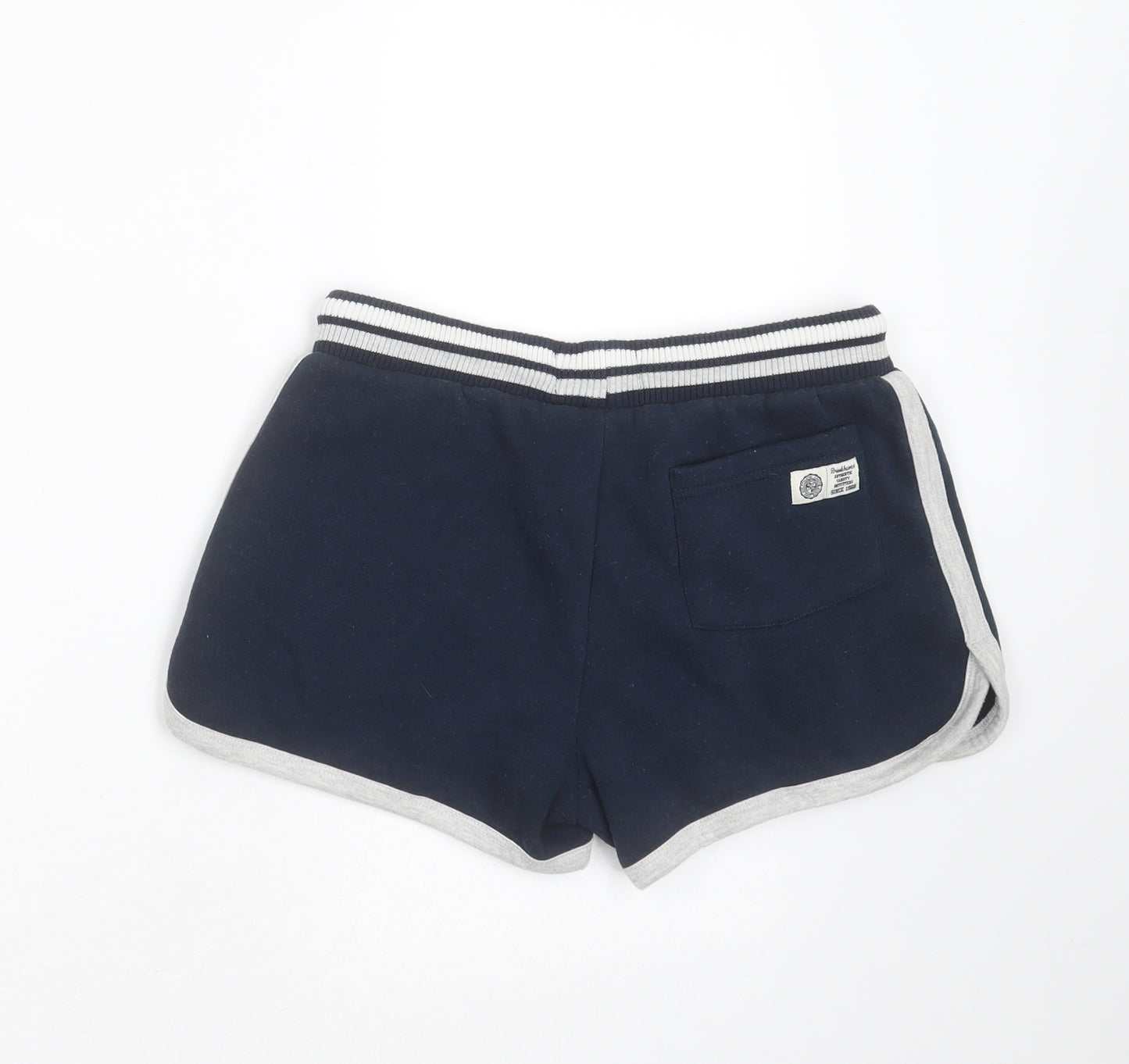 Brookhaven Womens Blue  Cotton Sweat Shorts Size 8  Regular