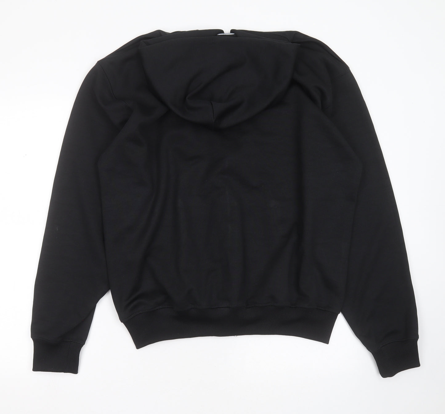 Fred Perry Mens Black  Cotton Full Zip Hoodie Size XL