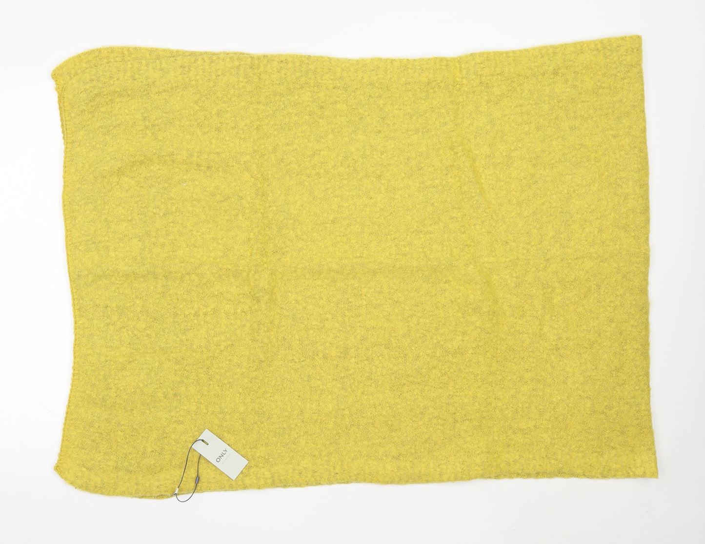 Only Womens Yellow  Polyester  Shawl/Wrap