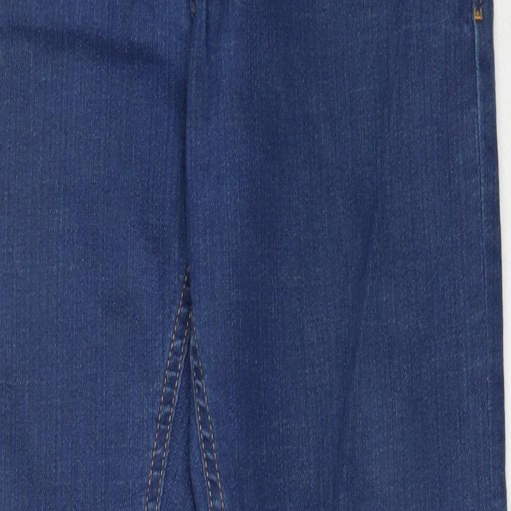 Zara Mens Blue  Cotton Straight Jeans Size 38 L28 in Regular