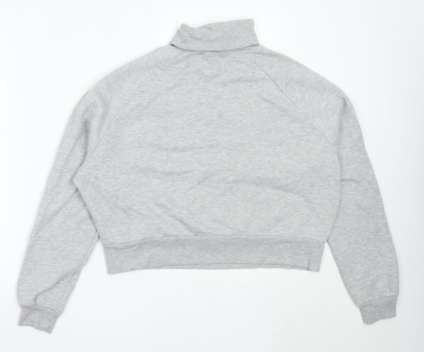 Primark Womens Grey  Cotton Pullover Sweatshirt Size M
