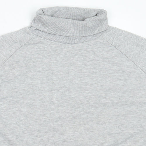 Primark Womens Grey  Cotton Pullover Sweatshirt Size M