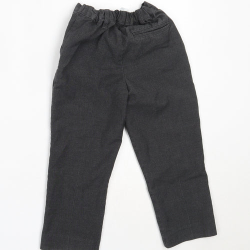 TU Girls Grey  Polyester Dress Pants Trousers Size 4 Years  Regular  - school