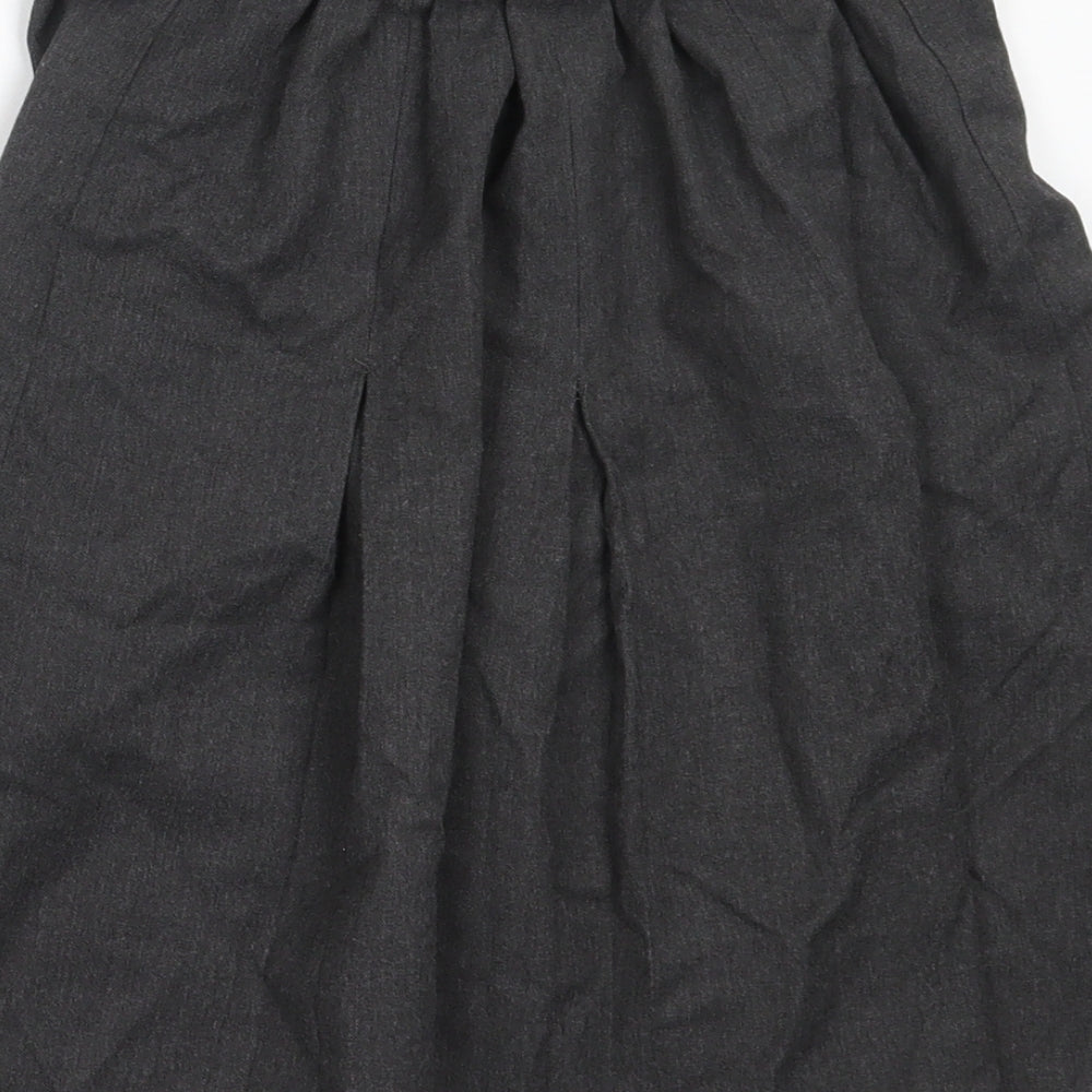 George Girls Grey  Polyester Flare Skirt Size 10-11 Years  Regular  - school