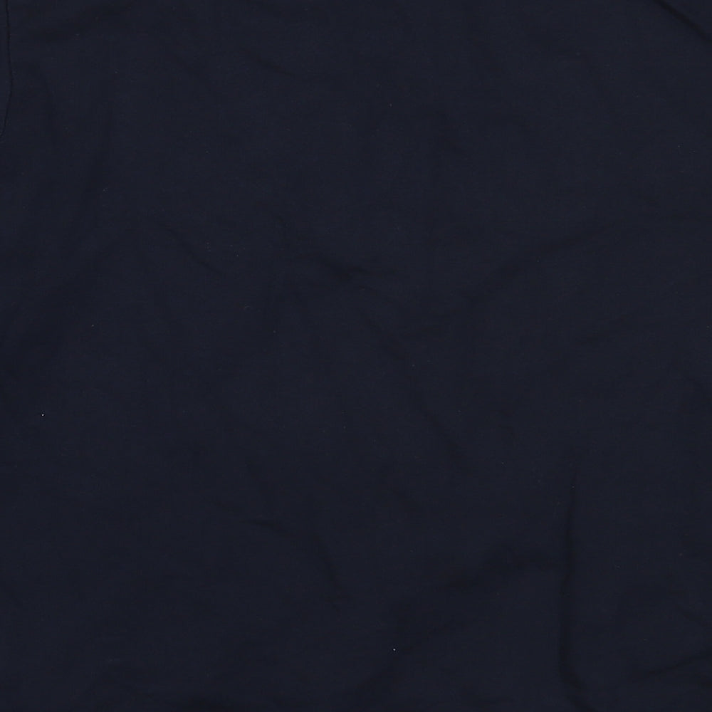 Preworn Womens Blue  Cotton Pullover Sweatshirt Size S