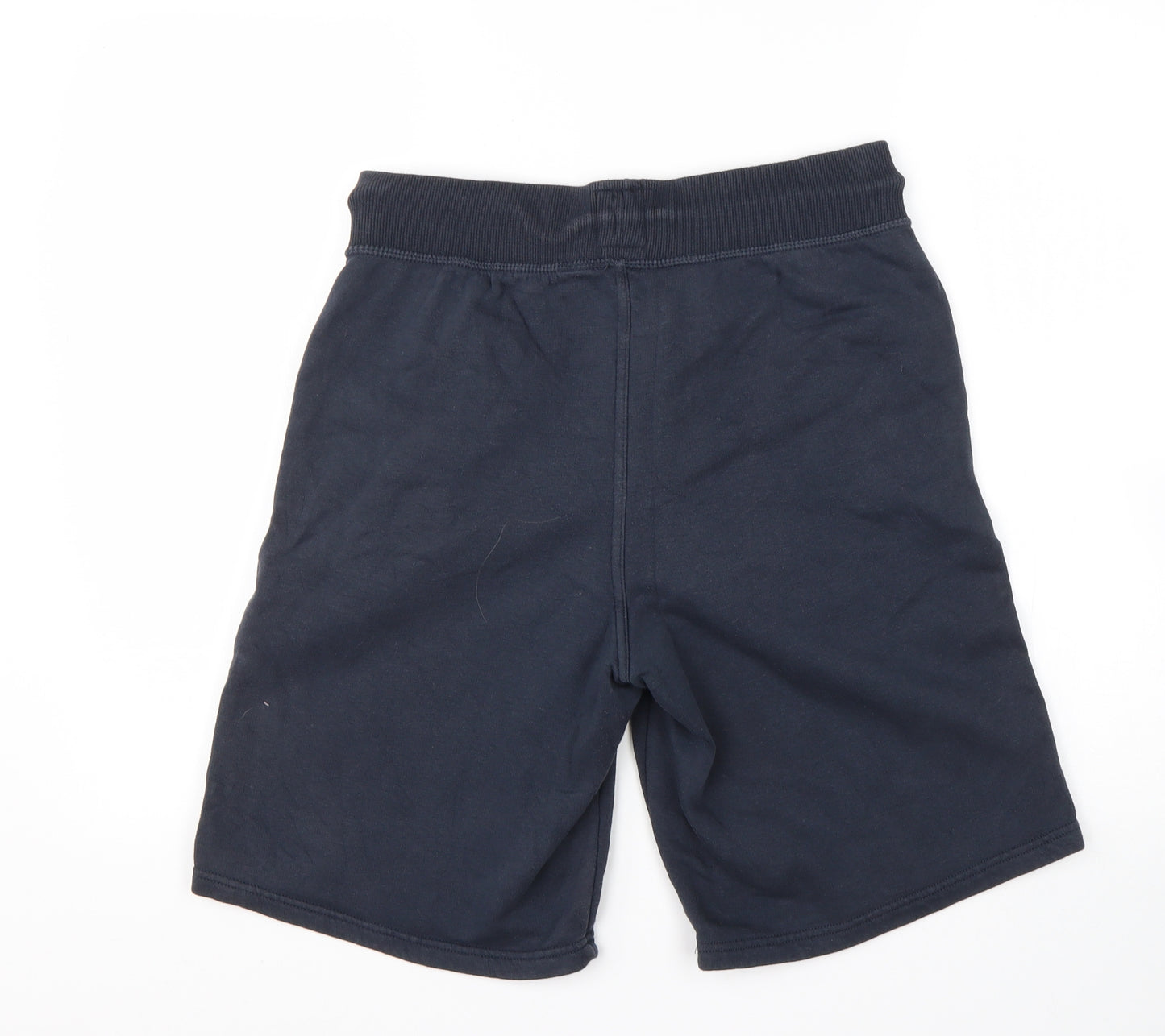 George Mens Blue  Cotton Sweat Shorts Size S L10 in Regular