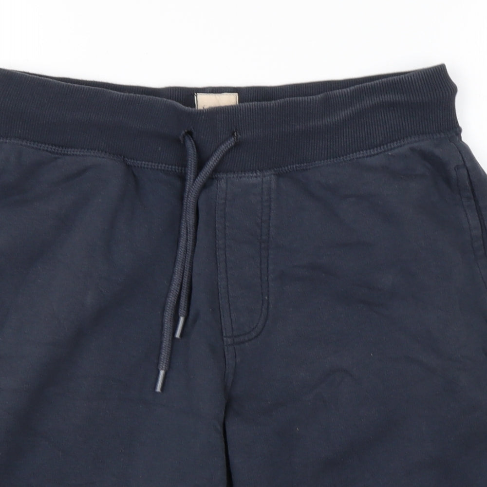 George Mens Blue  Cotton Sweat Shorts Size S L10 in Regular