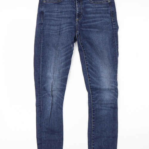 Gap Womens Blue  Cotton Skinny Jeans Size 26 in L28 in Regular
