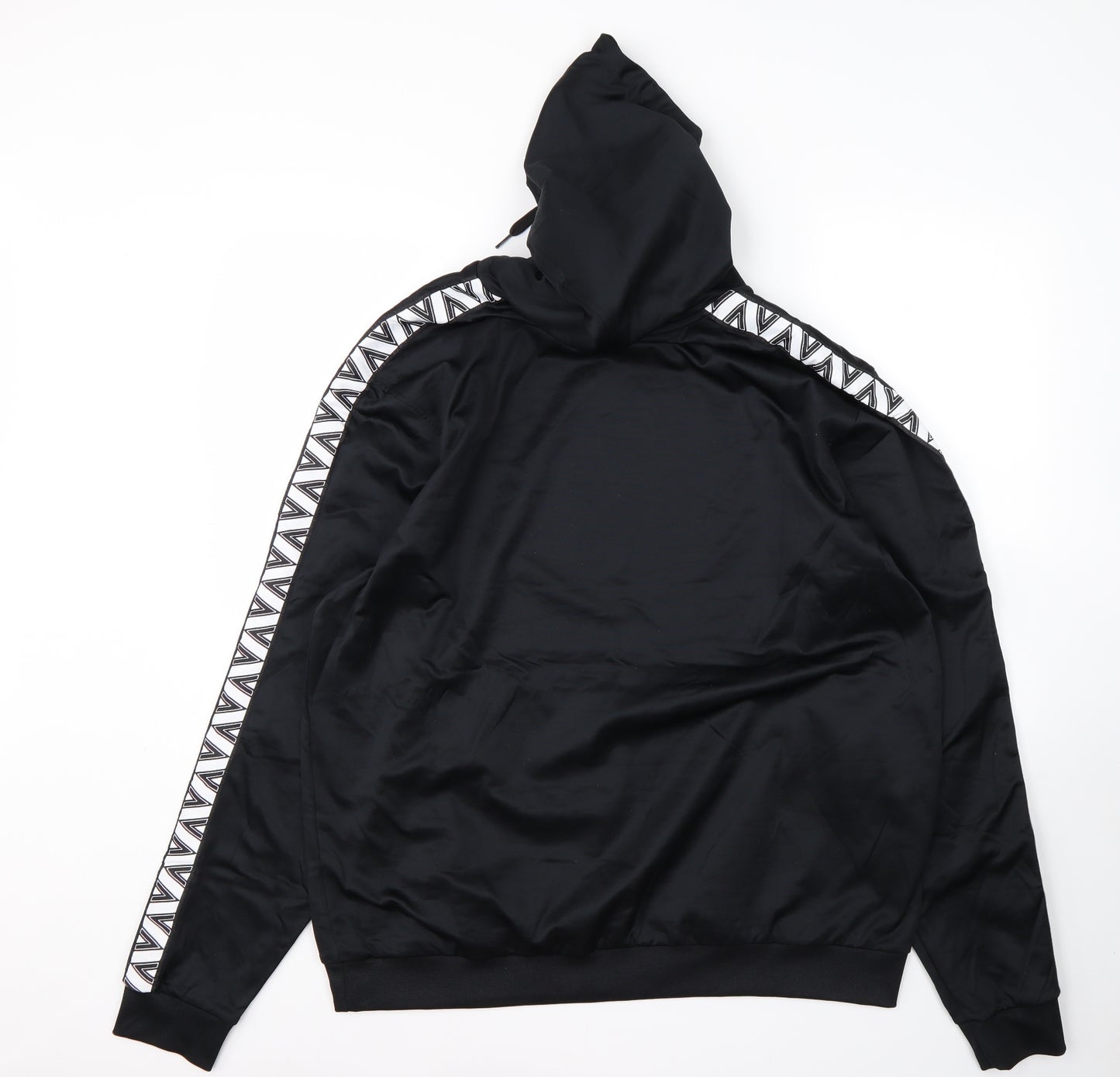 Mitre Mens Black  Polyester Pullover Hoodie Size XL
