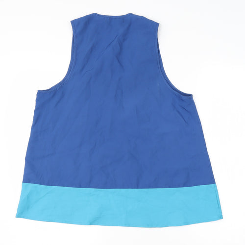 Atmosphere Womens Multicoloured  Polyester Basic Tank Size 14 Round Neck