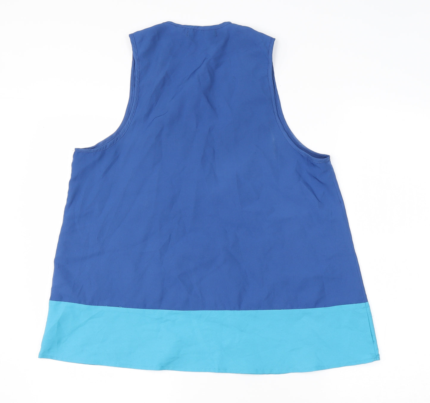 Atmosphere Womens Multicoloured  Polyester Basic Tank Size 14 Round Neck