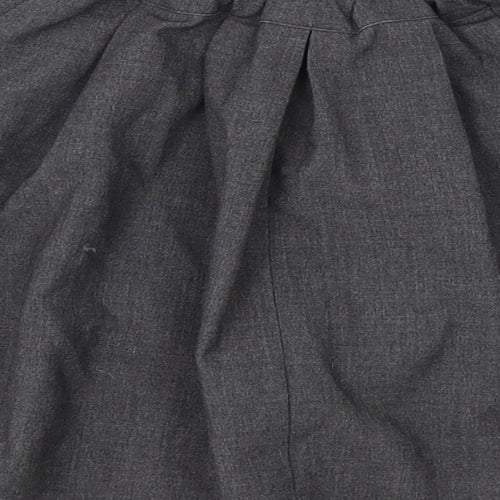 Nutmeg Girls Grey  Polyester A-Line Skirt Size 5-6 Years  Regular  - School wear